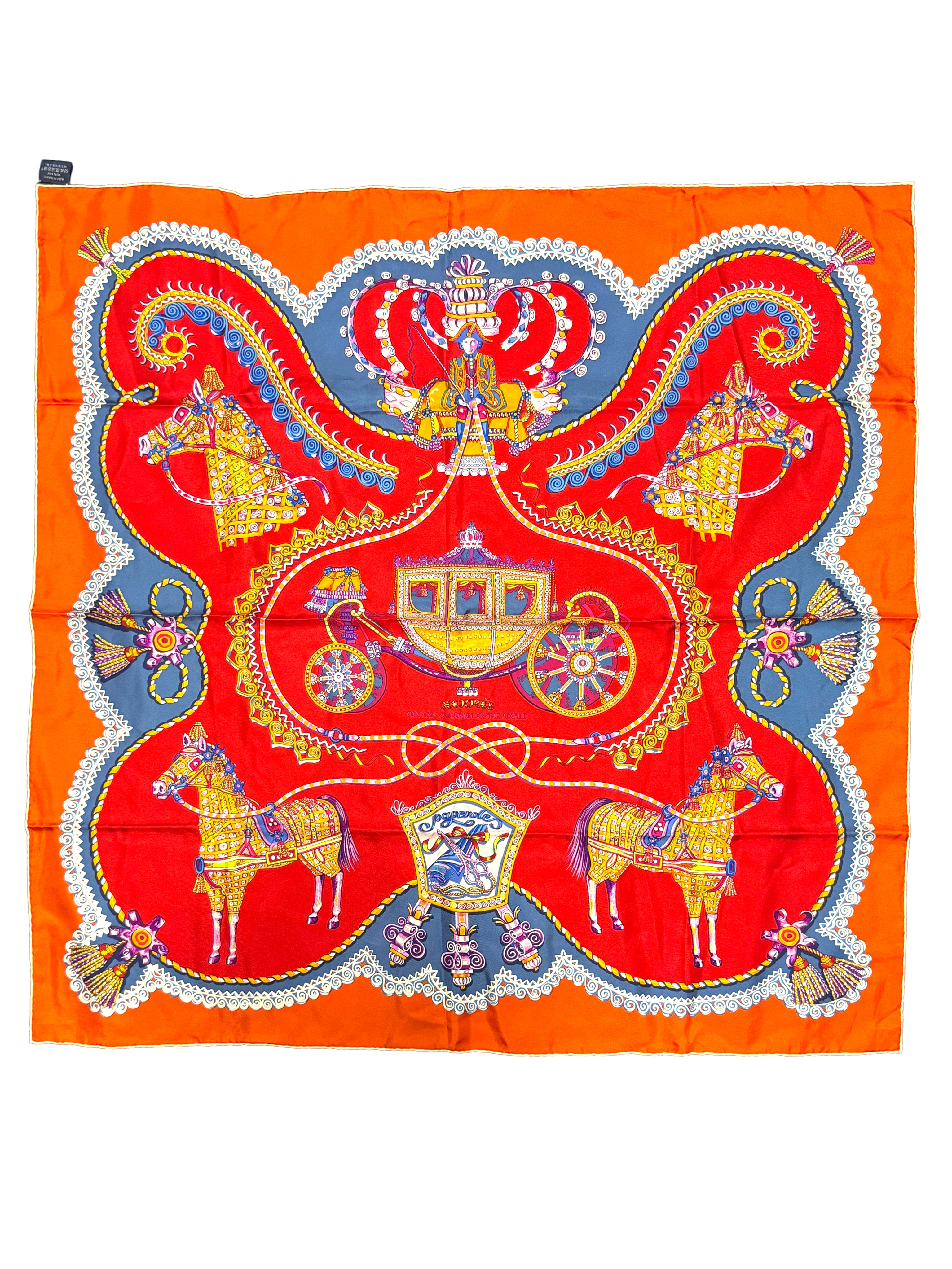 Hermès Silk Carré 90 Scarf