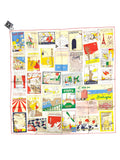 Hermès Silk Carré 90 Scarf titled "On Est Bien Ici !" By Baptiste Virot 2026