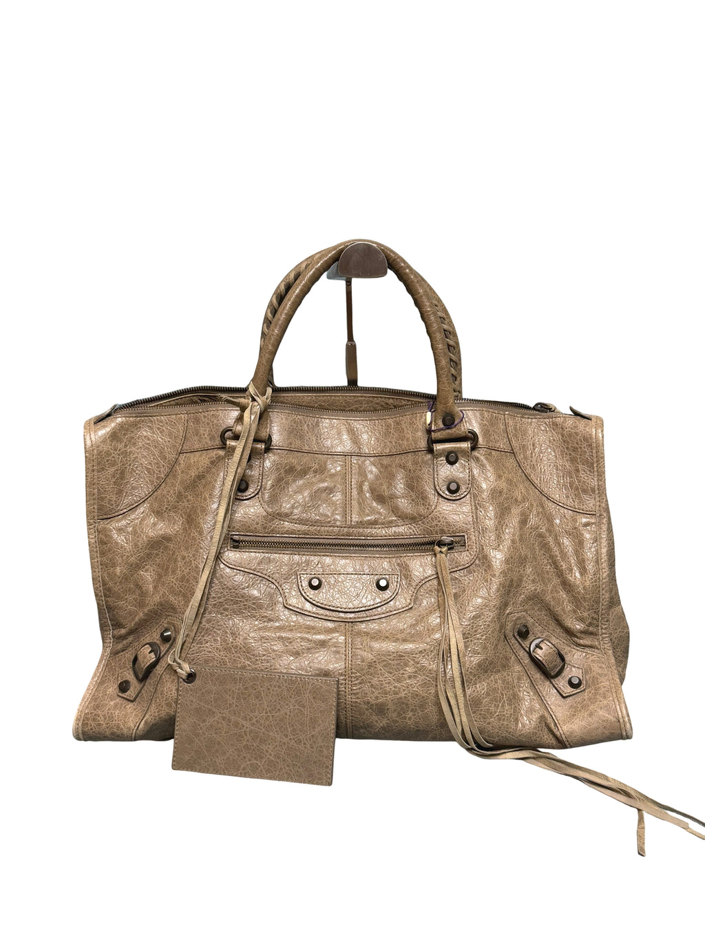 Balenciaga Vintage Arena Leather City Tote Bag