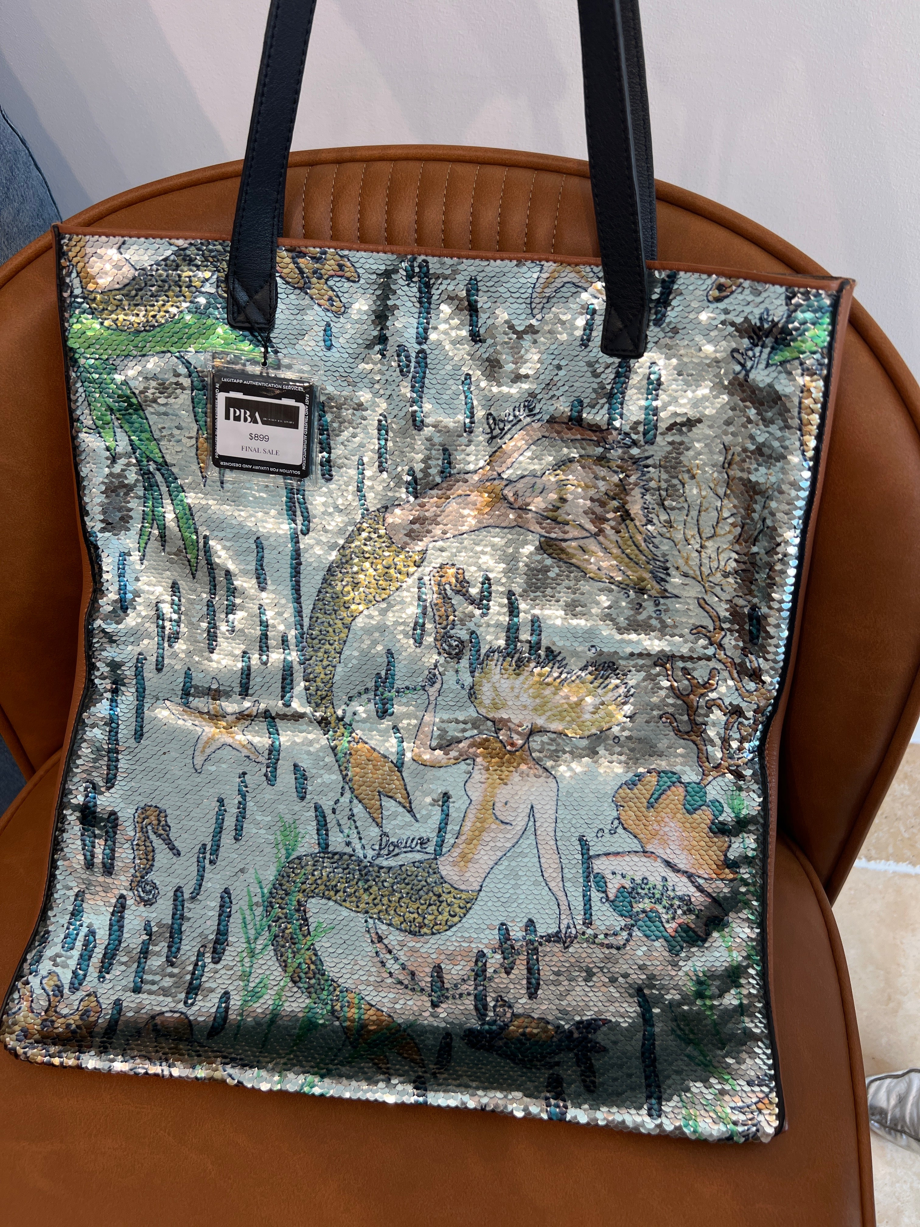 Loewe mermaid tote