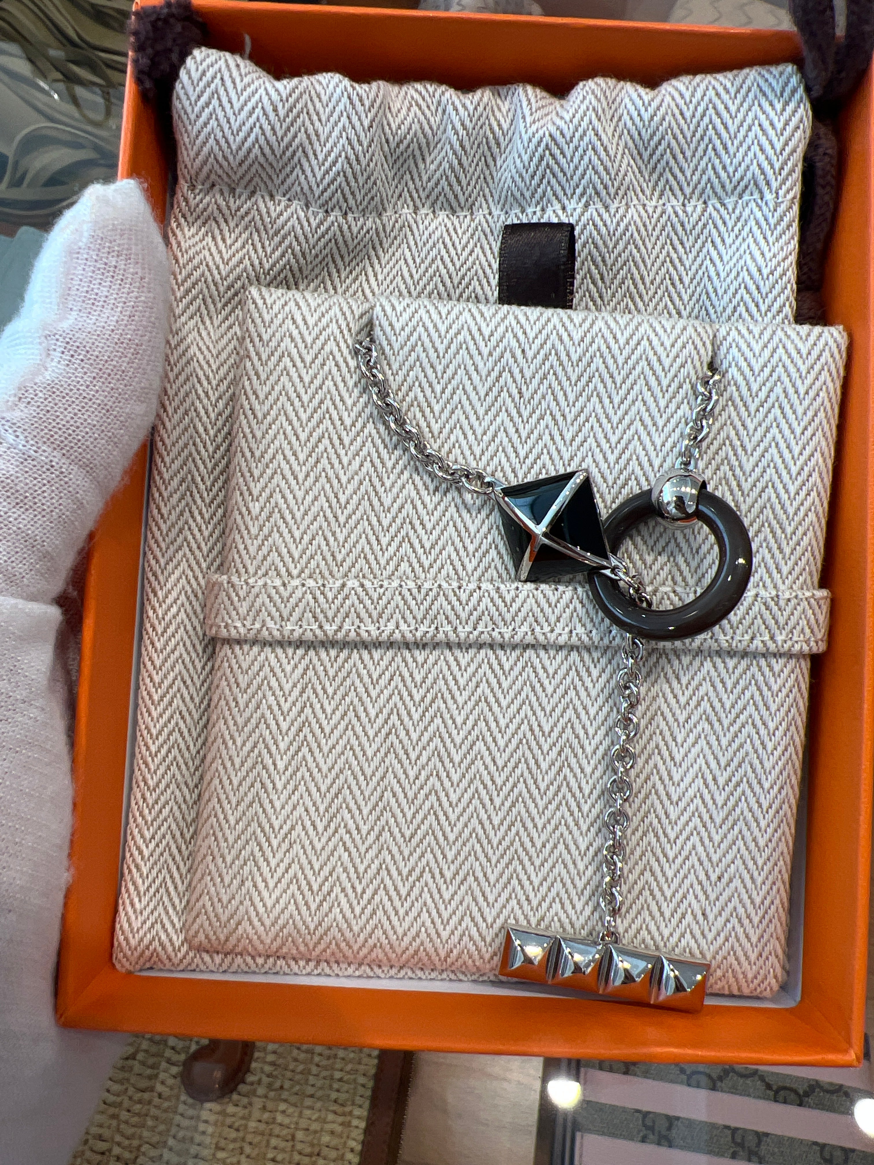 Hermès Medor XO necklace