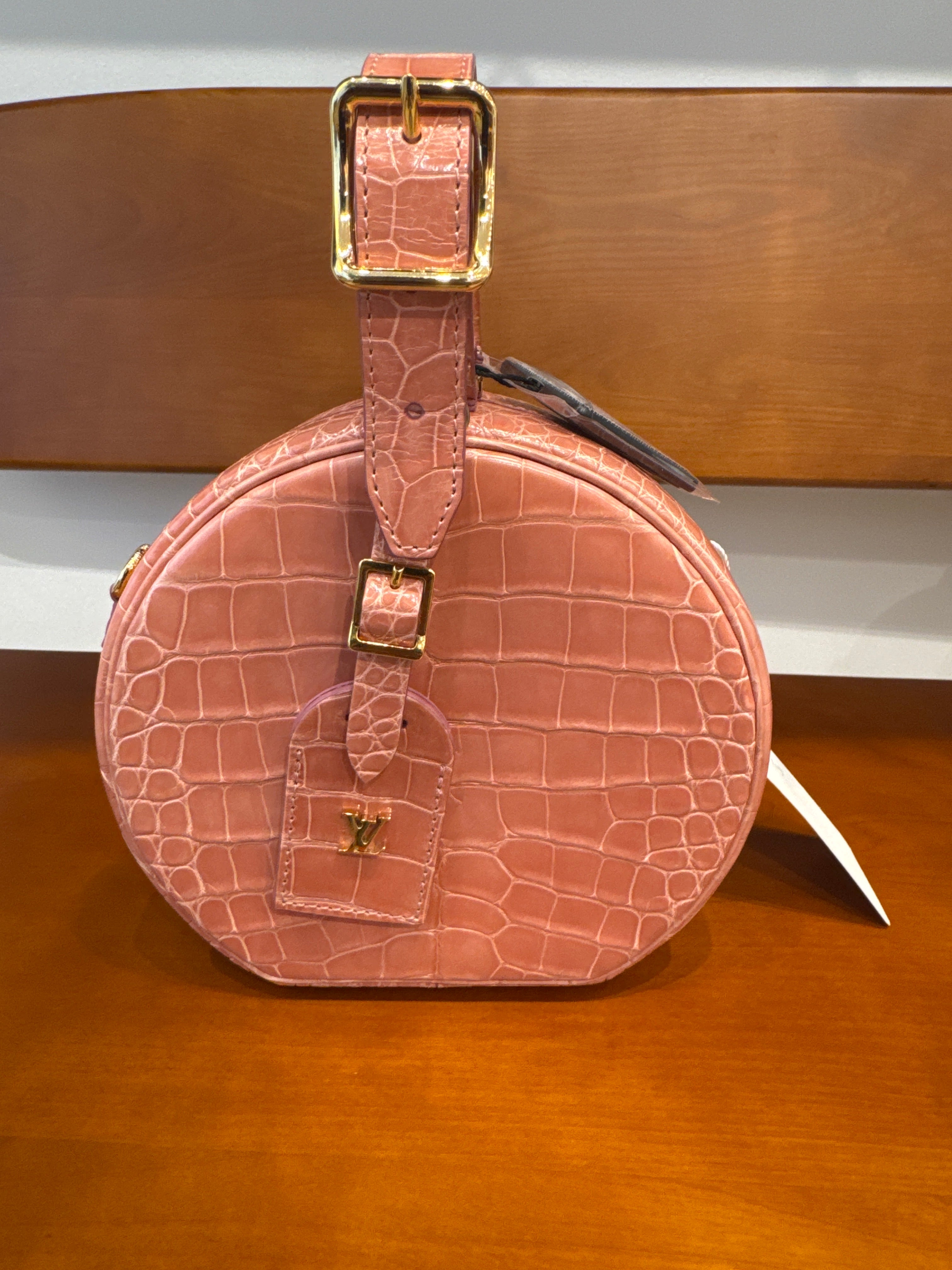 Louis Vuitton Alligator Boite Chapeau CI3705