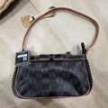Loewe Scalloped Trim
Monogram Shoulder Bag