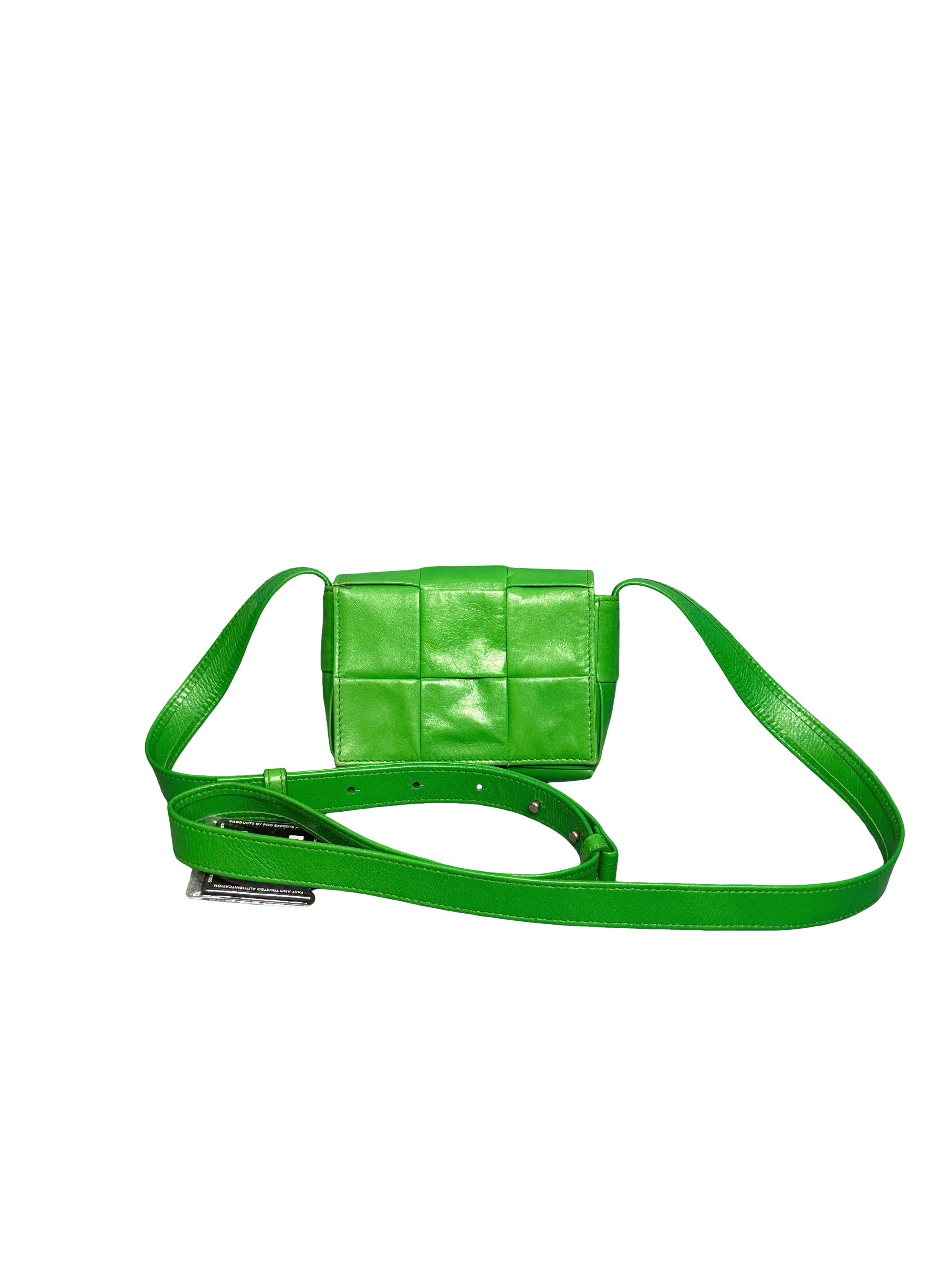 Bottega Veneta Intrecciato Calfskin Cassette Crossbody Bag