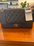 Chanel Mademoiselle Vintage Flap Bag sheepskin cp5608