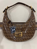 Fendi Zucchino monogram shoulder bag