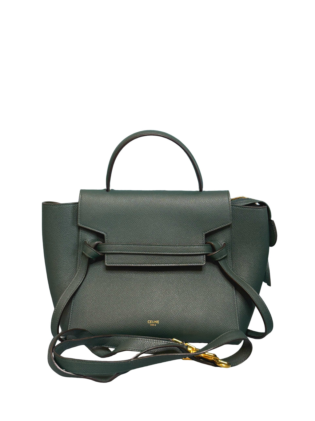 Celine Grained Calfskin Belt Bag