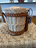 Celine Panier Wicker Bucket Bag