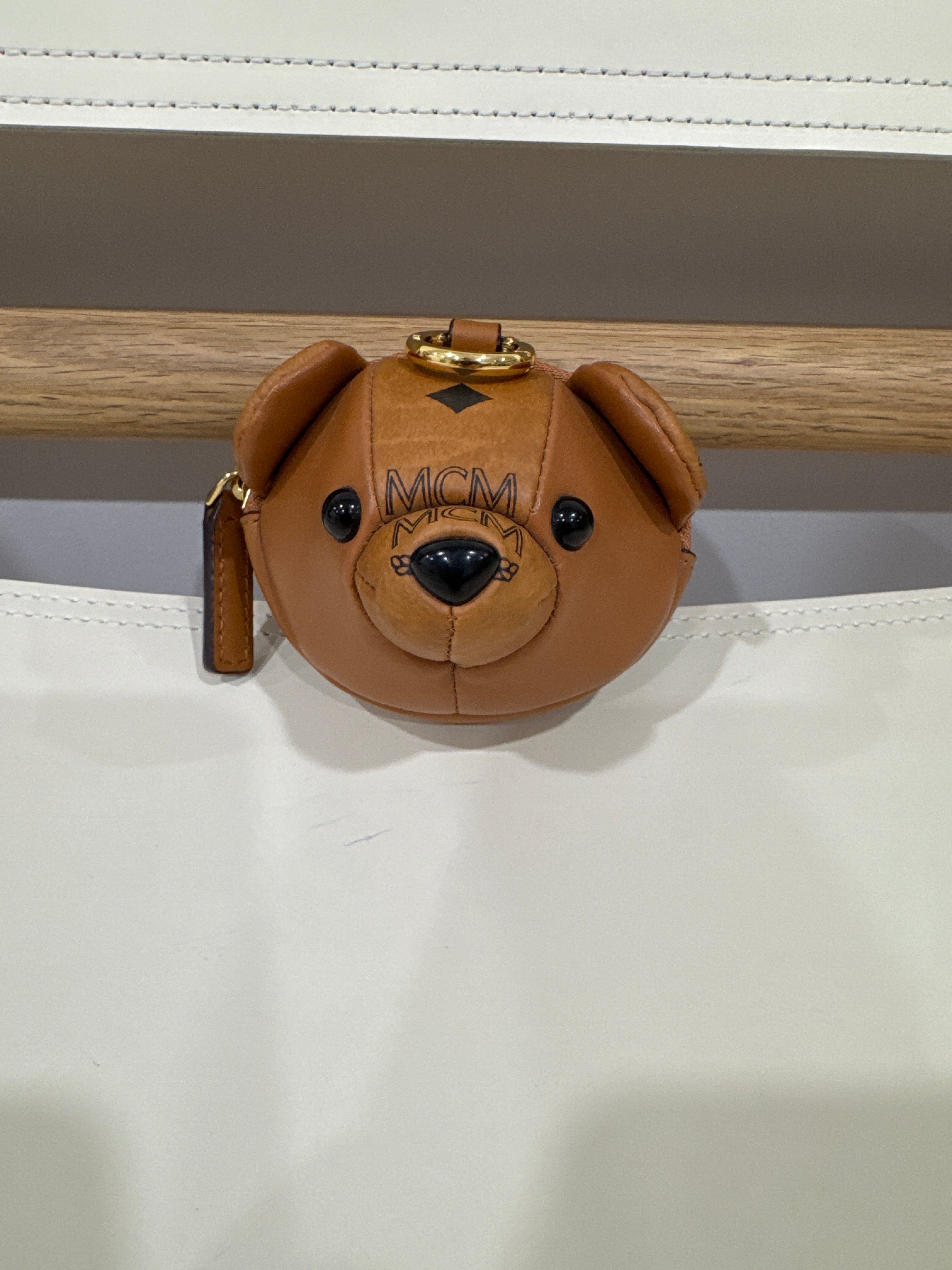 MCM Bear Coin Pouch