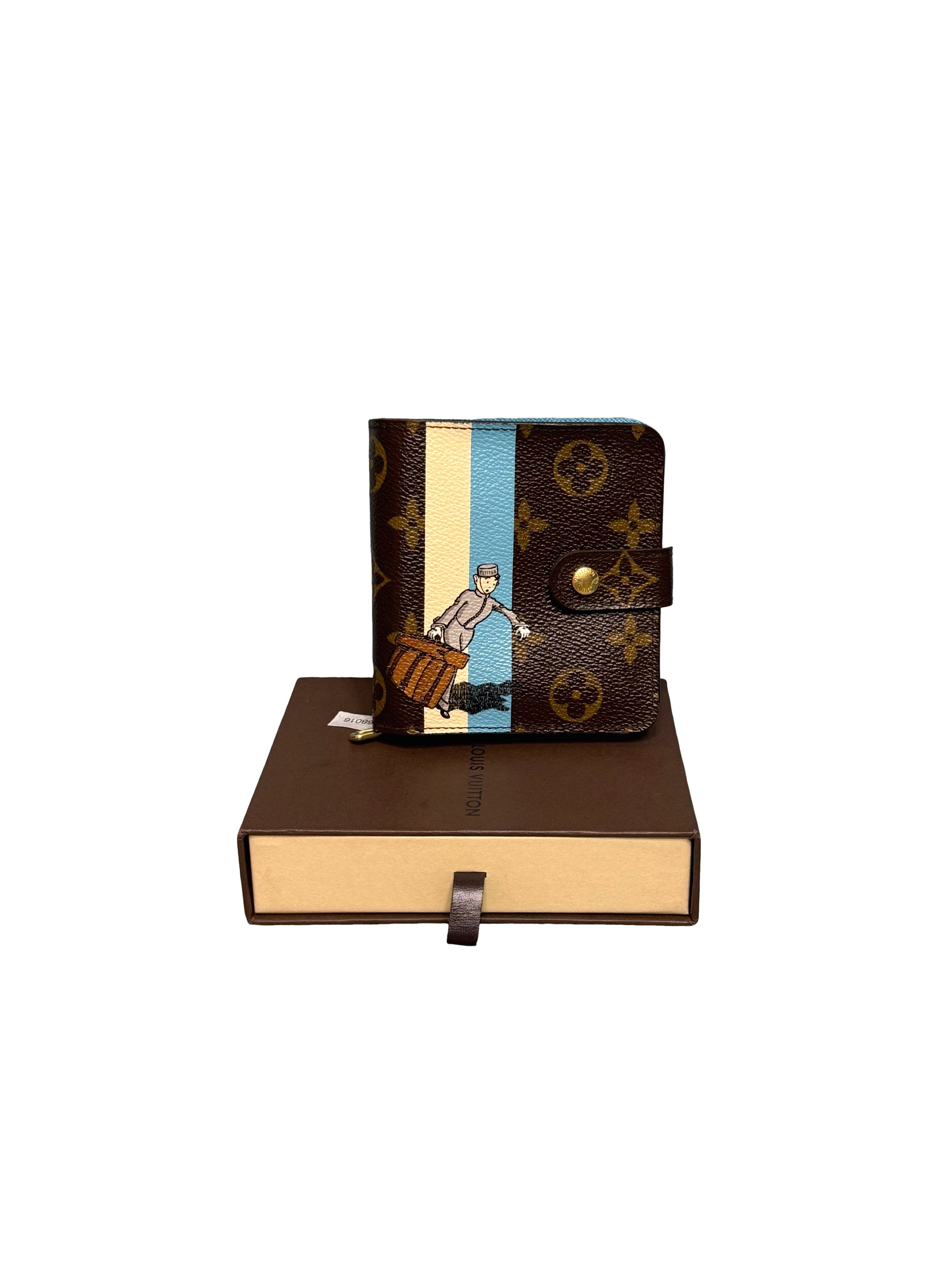 Louis Vuitton Monogram Groom Bi-Fold Wallet