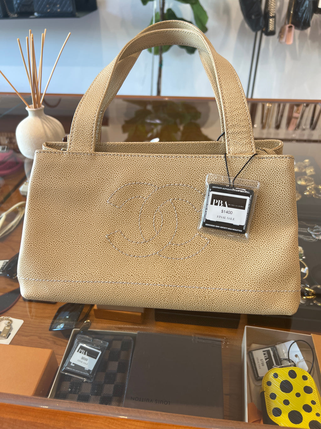 Chanel Vintage tote Caviar