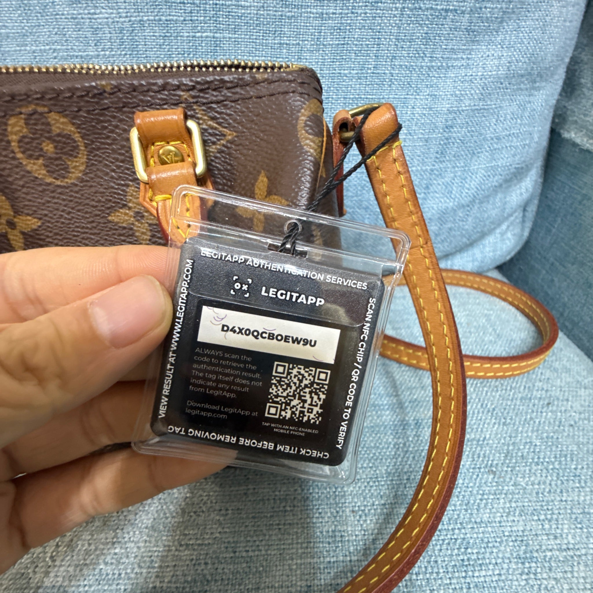 Louis Vuitton Monogram Canvas Nano Speedy Crossbody Bag