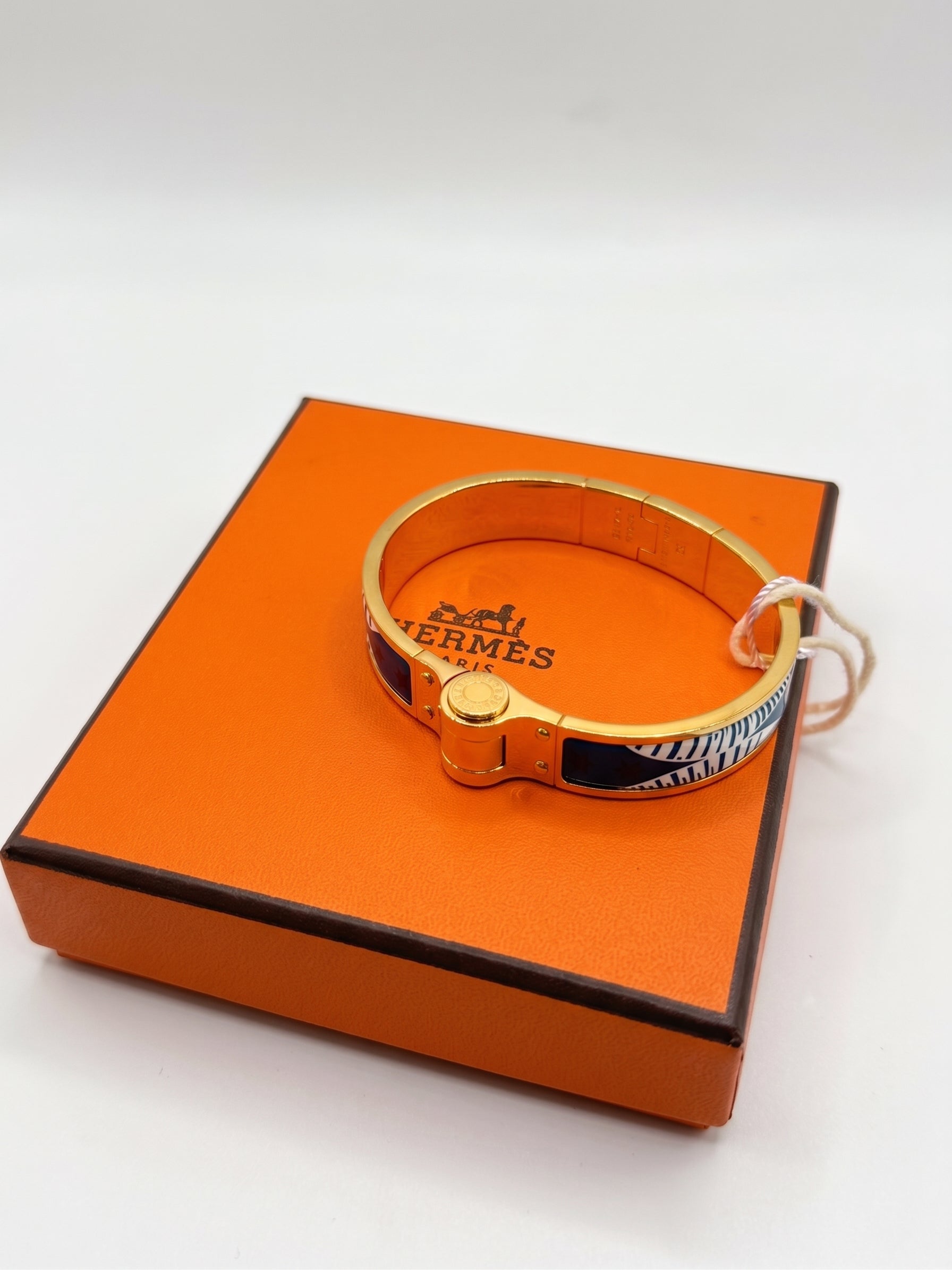 Hermès Enamel Clic H Bracelet