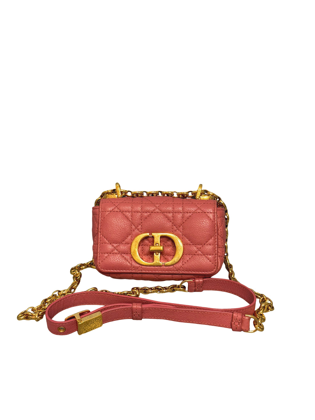 Christian Dior Micro Caro Cannage Supple Calfskin Bag