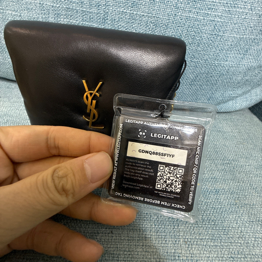 Saint Laurent Calypso Card Case On Chain Bag
