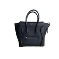 J709 Celine Grained Calfskin Medium Luggage Handbag