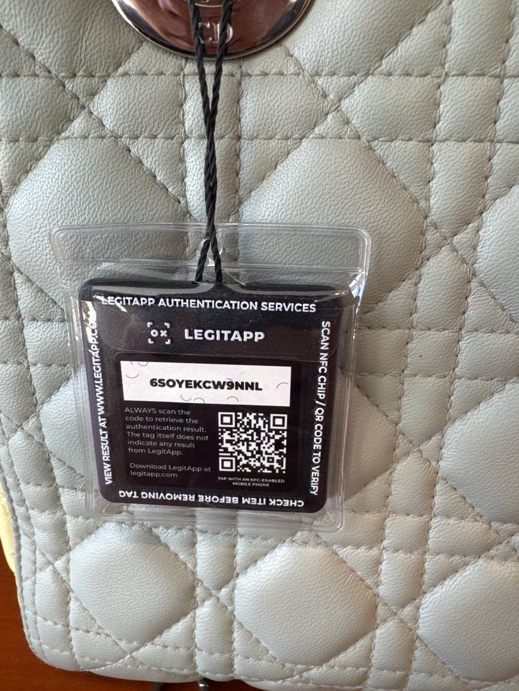 Dior Medium Tricolor Lady Dior Bag
