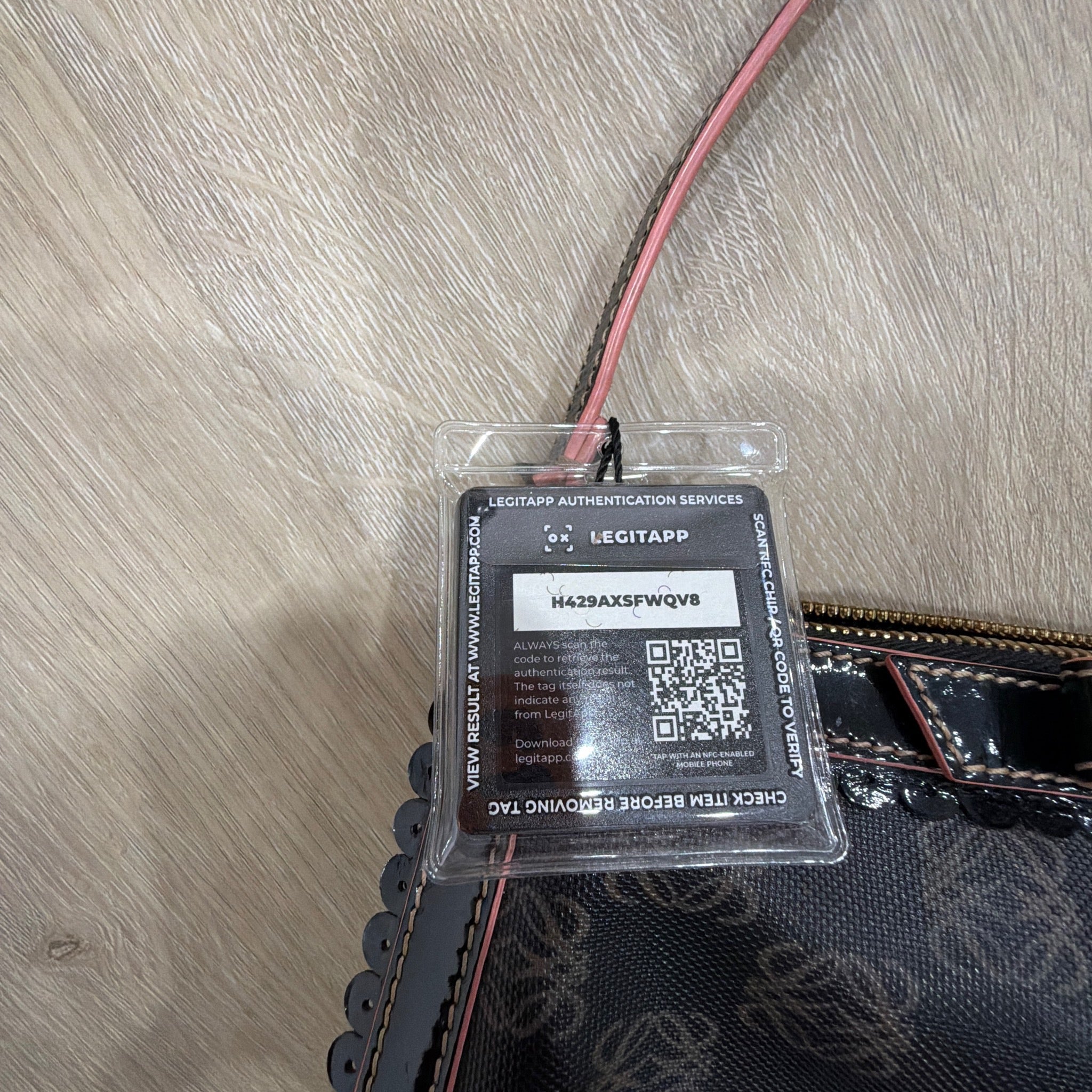 Loewe Scalloped Trim
Monogram Shoulder Bag